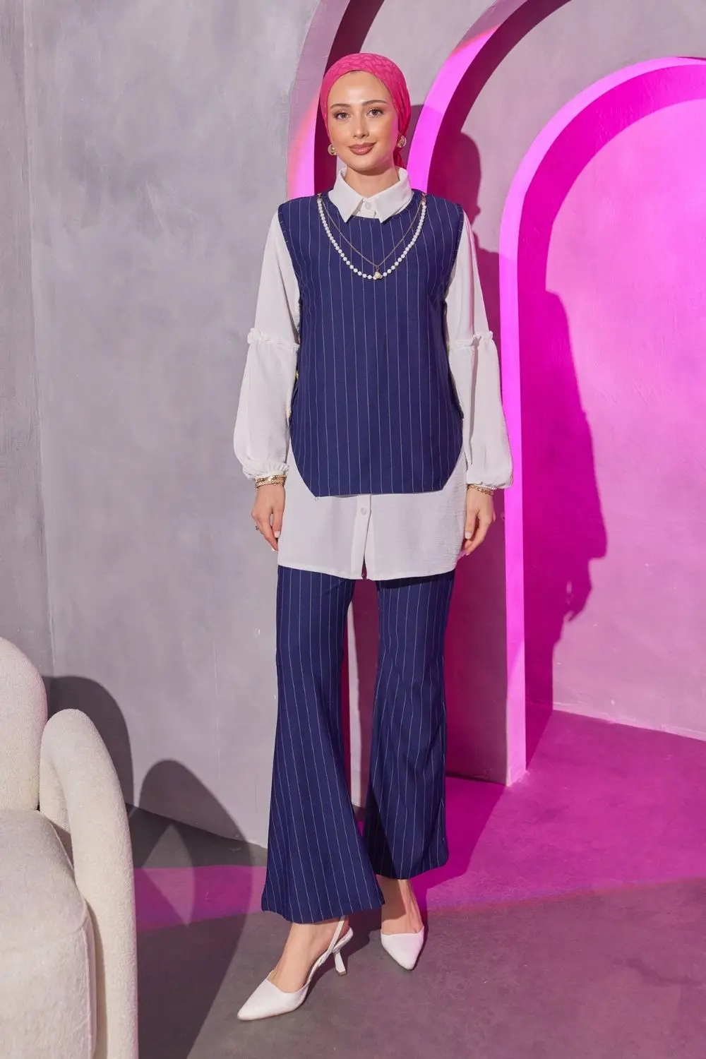 Üçlü Çizgili Takım-detail