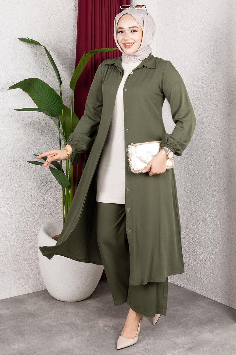 Uzun Tesettür Takım