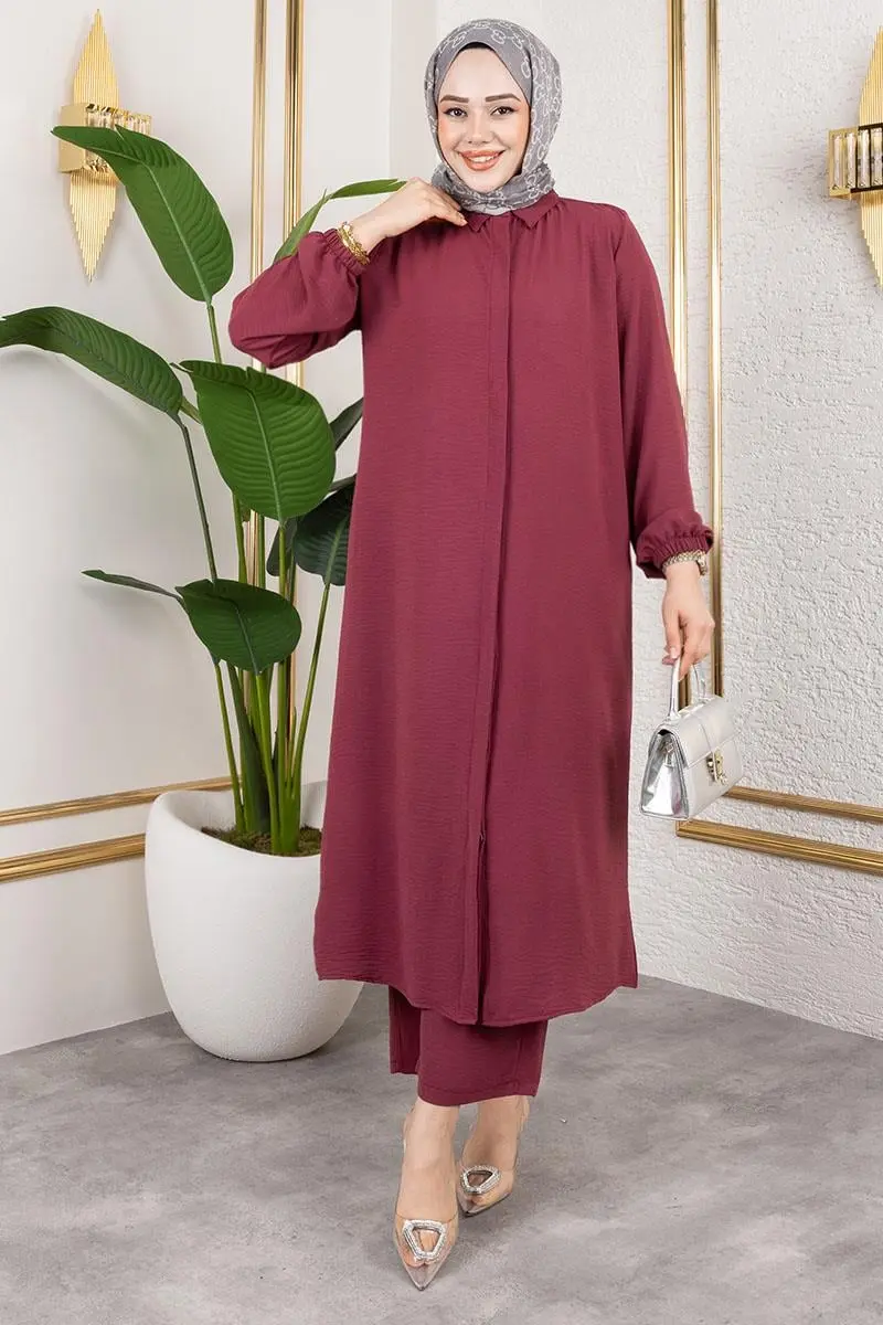 Long Tunic Aerobin Suit-detail