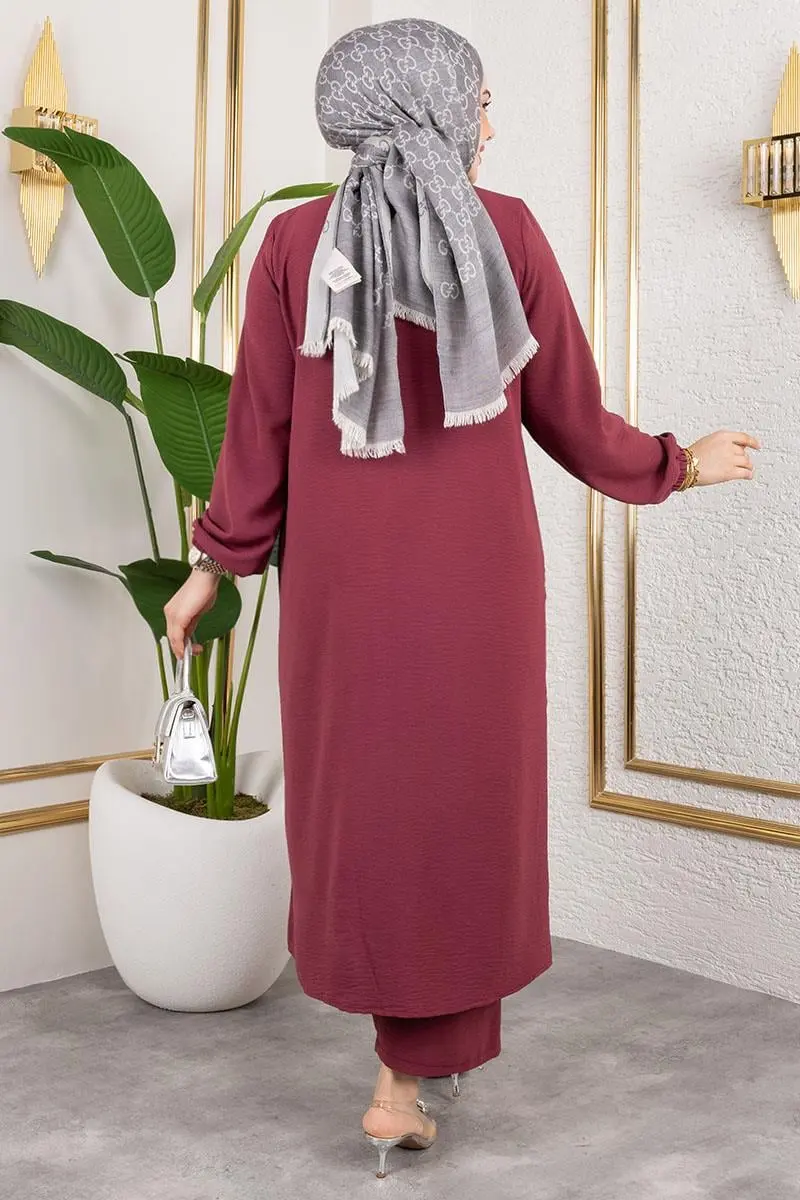 Long Tunic Aerobin Suit-detail