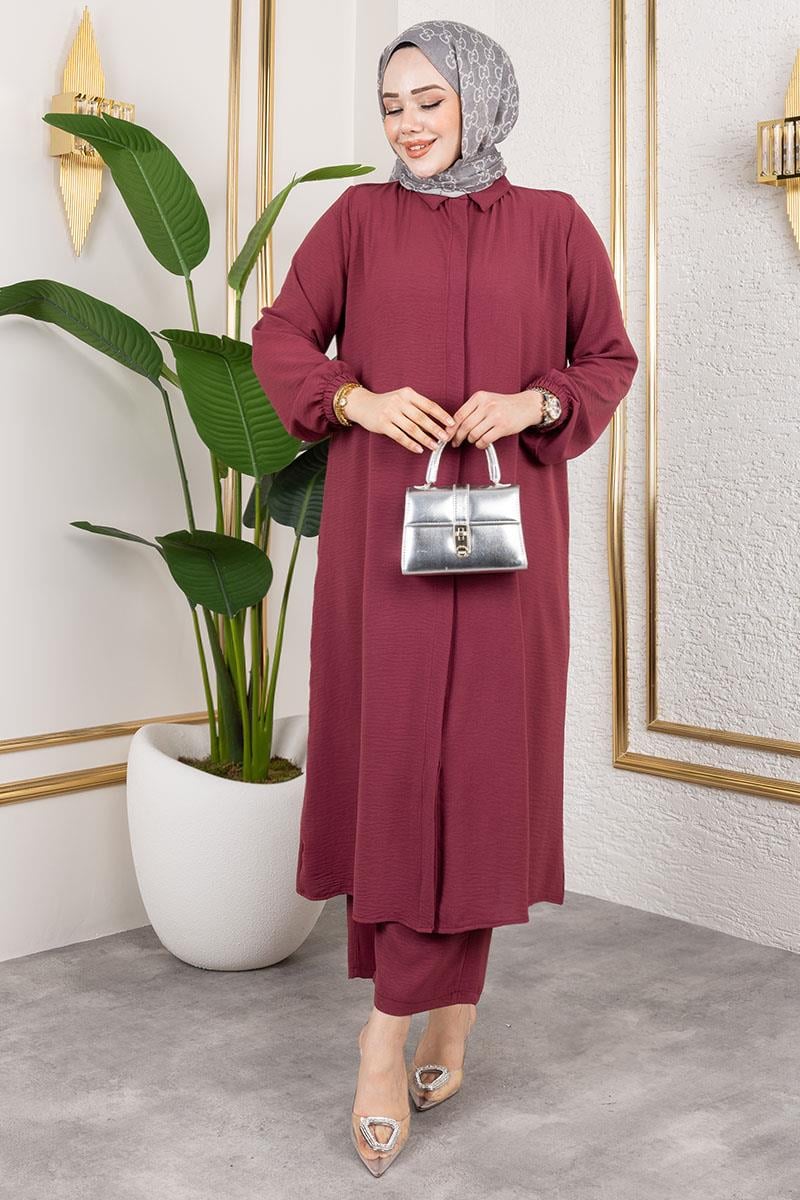 Long Tunic Aerobin Suit