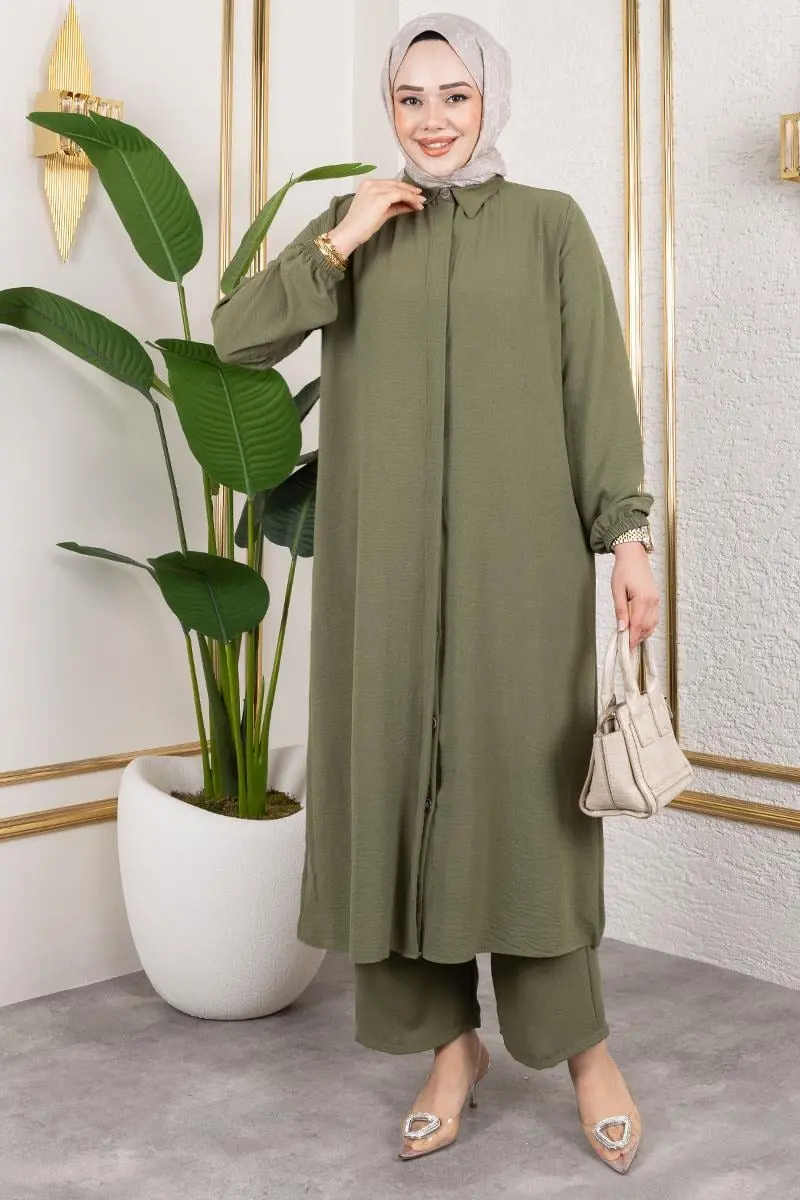 Long Tunic Aerobin Suit-detail