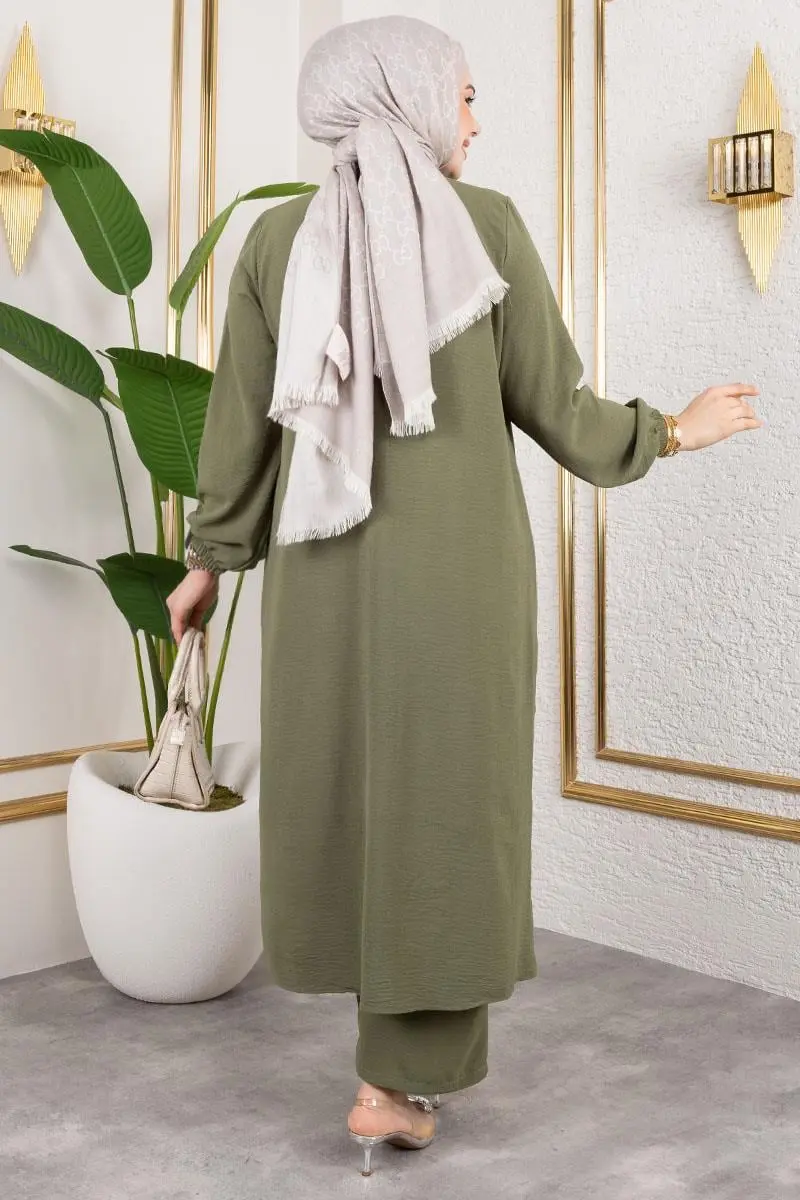 Long Tunic Aerobin Suit-detail