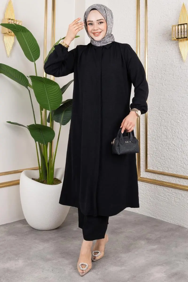 Long Tunic Aerobin Suit-detail