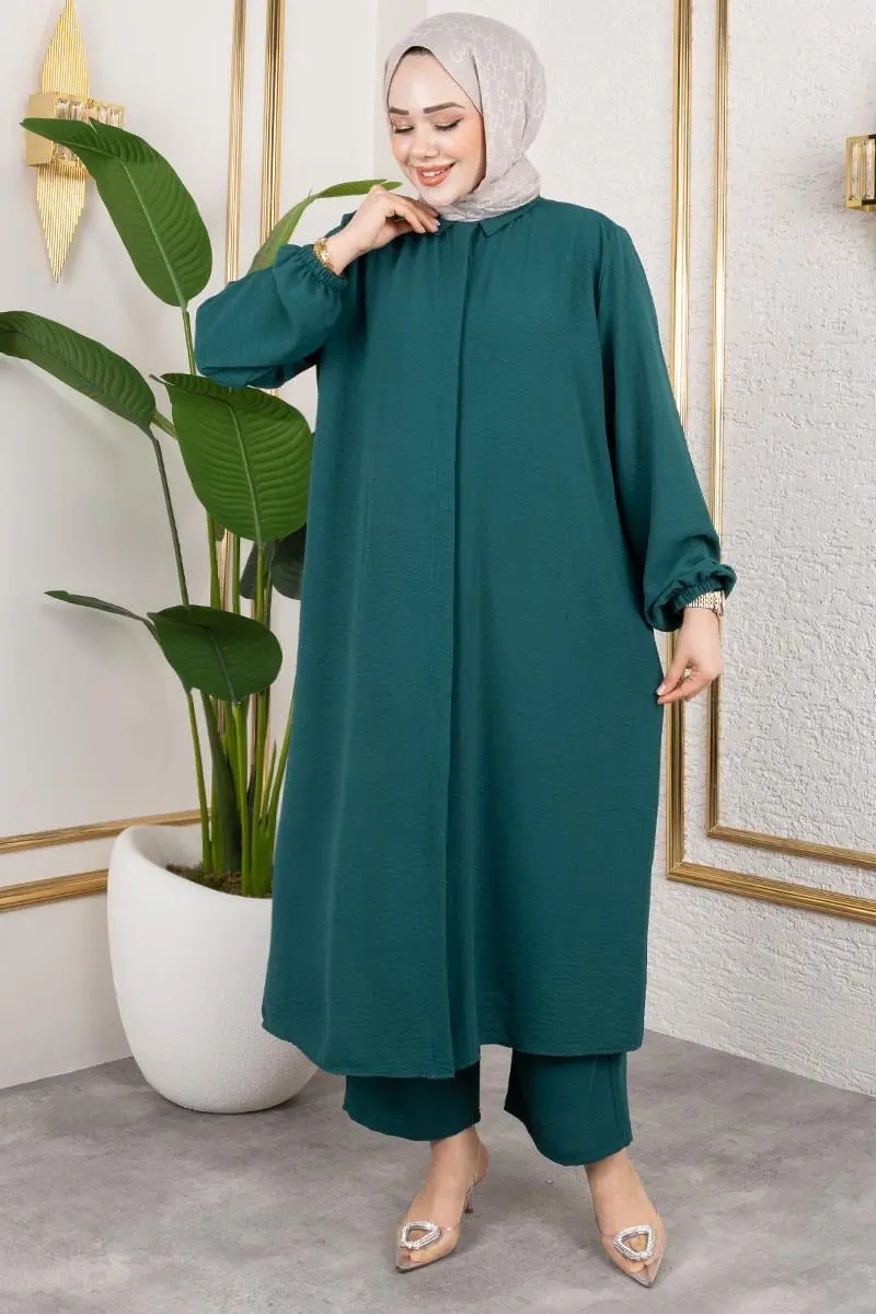 Long Tunic Aerobin Suit-detail