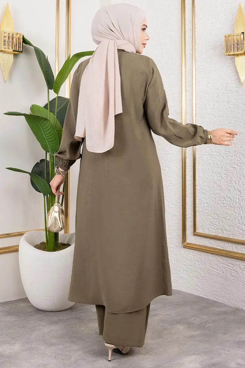 Uzun Tunikli Modal Takım-detail