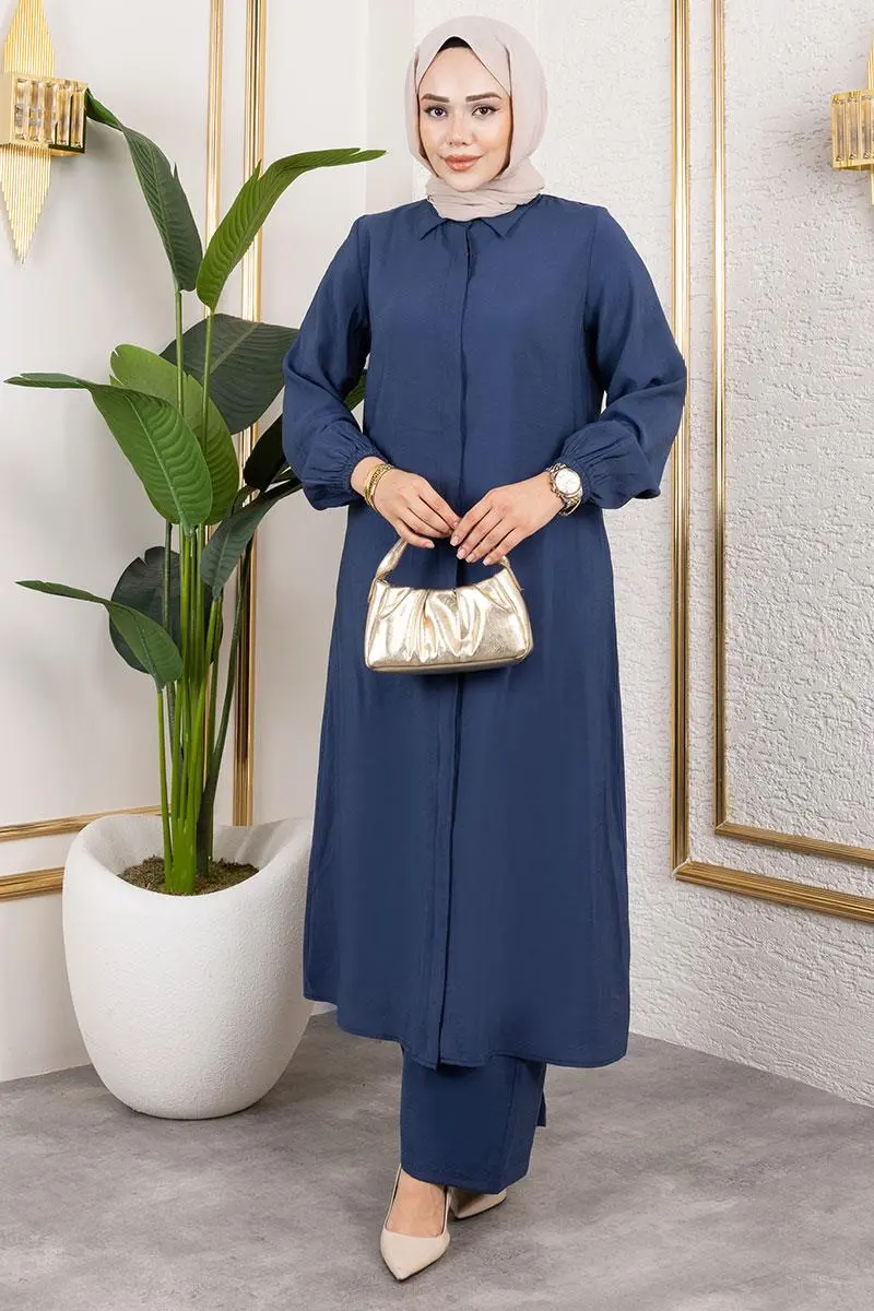 Uzun Tunikli Modal Takım-detail