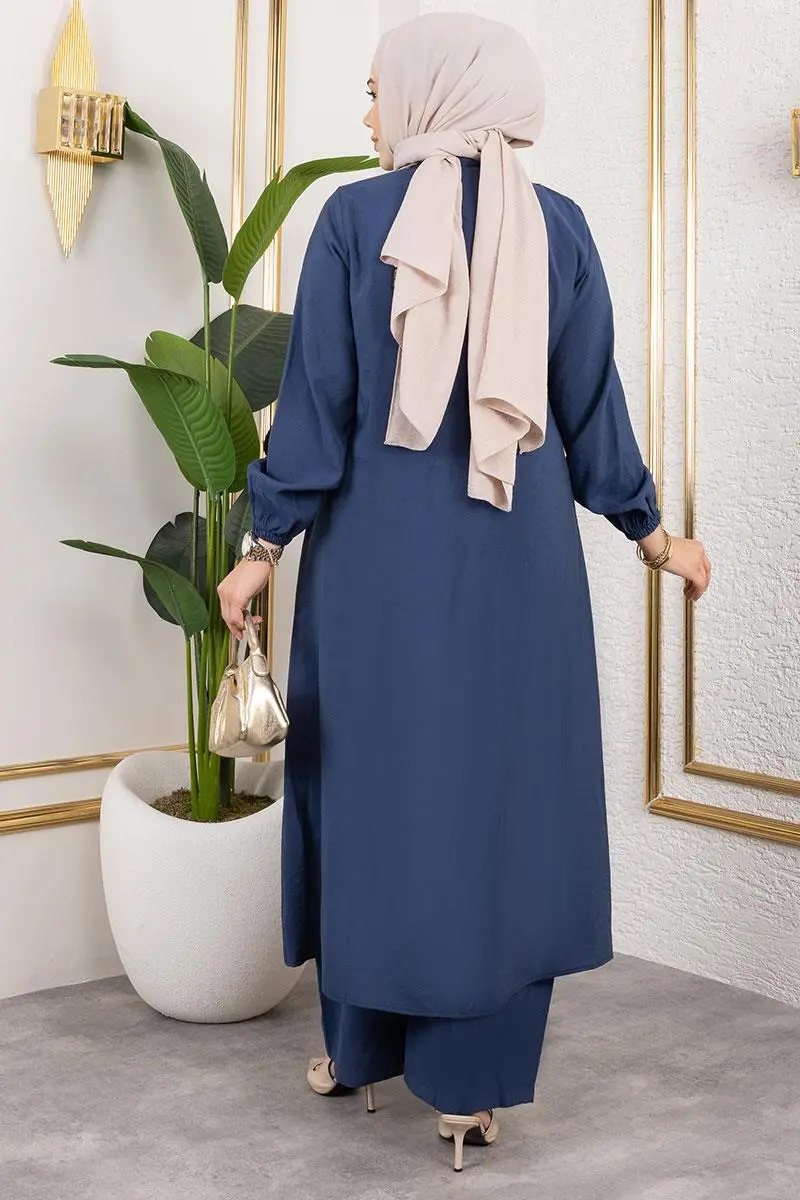 Uzun Tunikli Modal Takım-detail