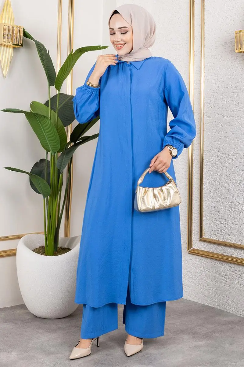 Uzun Tunikli Modal Takım-detail