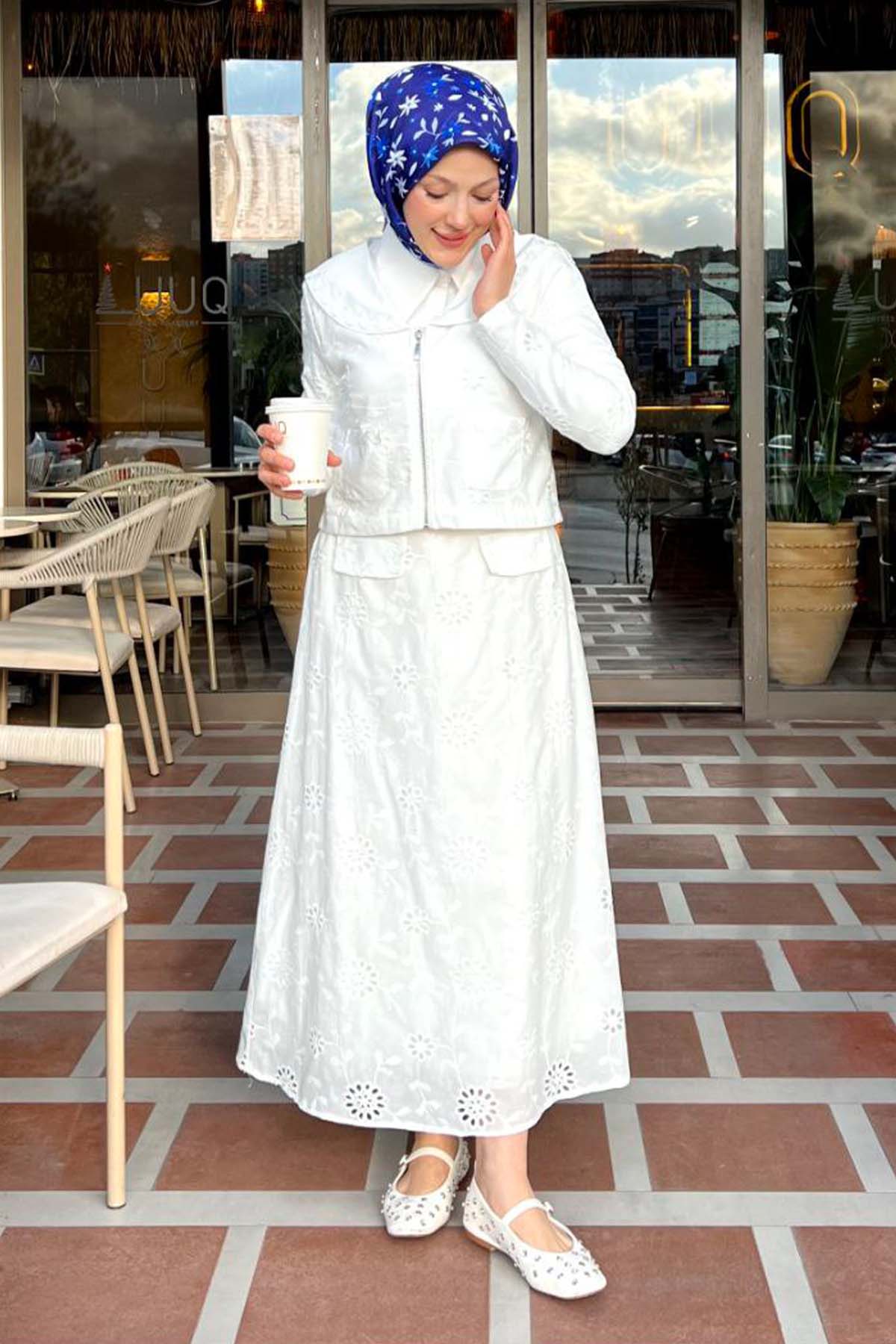 Yakalı Brode Takım