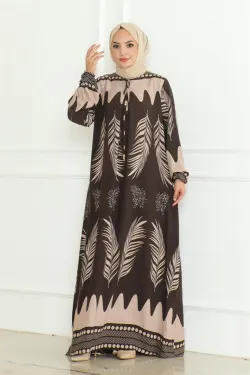 Viscose Dress With Tie Collar