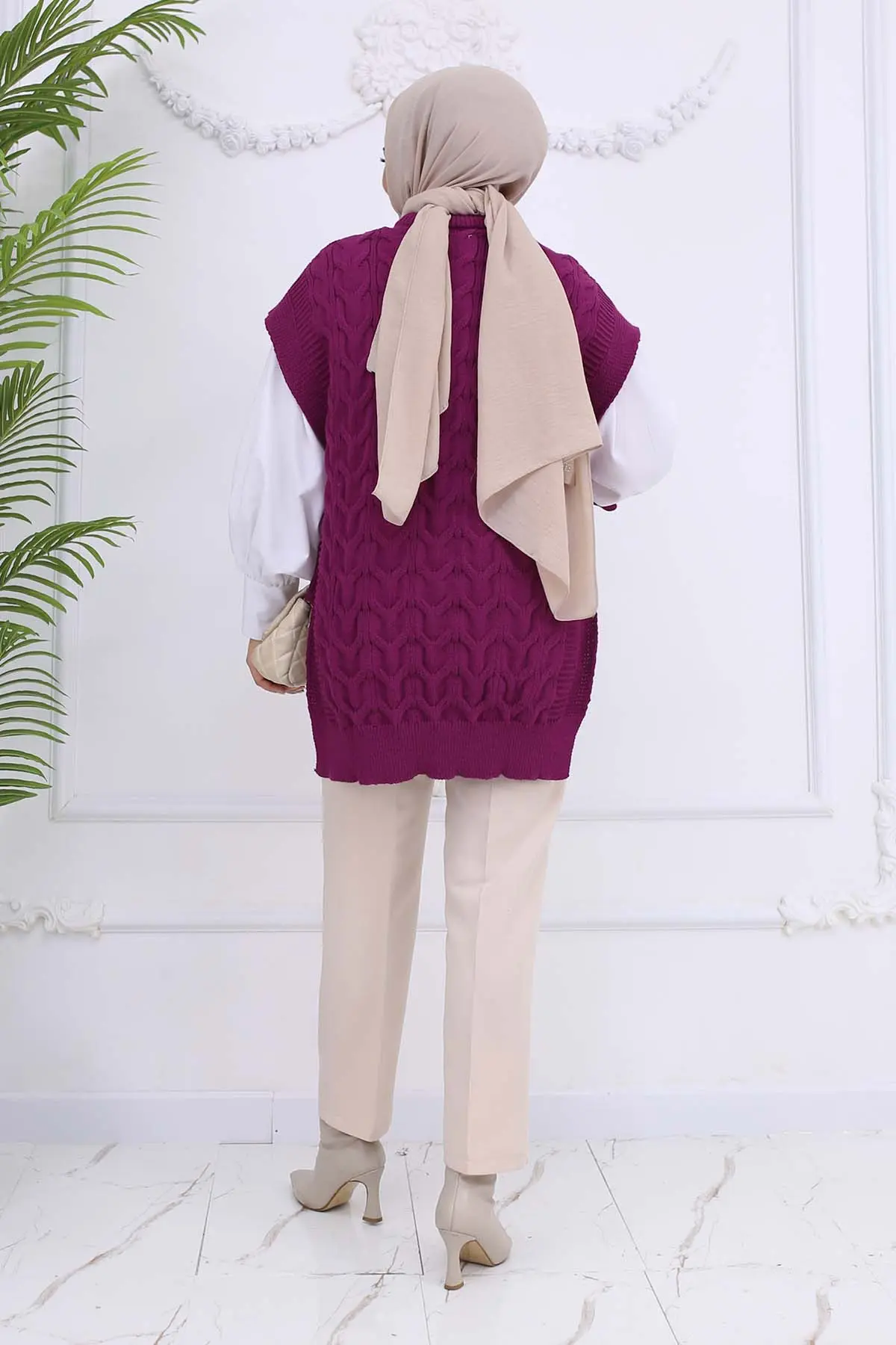 Side Tie Sweater-detail