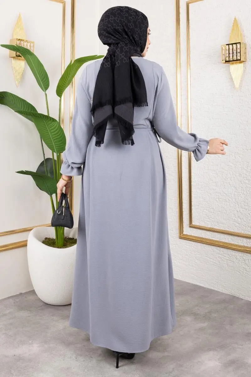 Side Lace Dress-detail