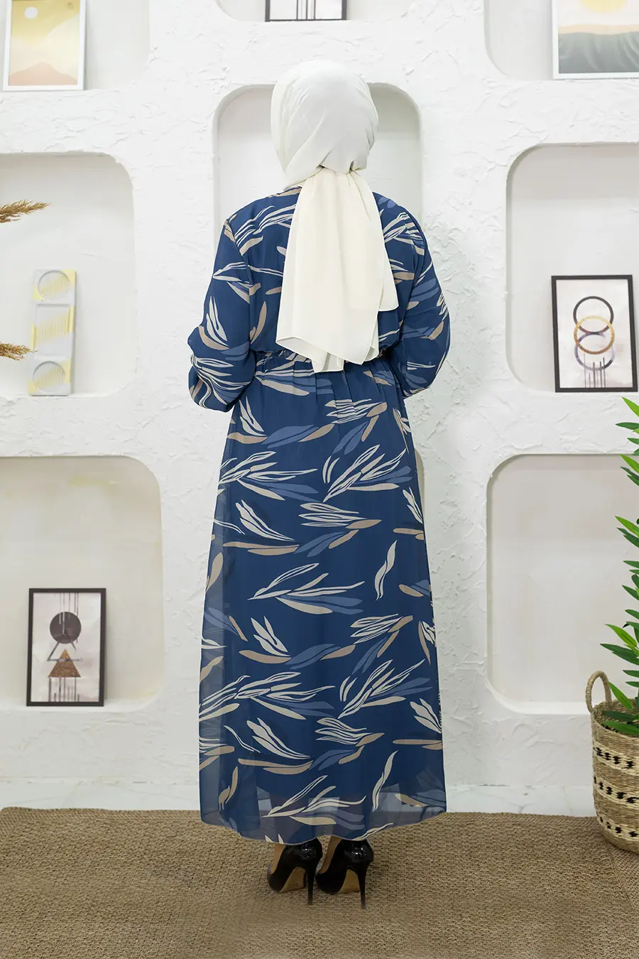 Yeni Çiçekli Elbise-detail