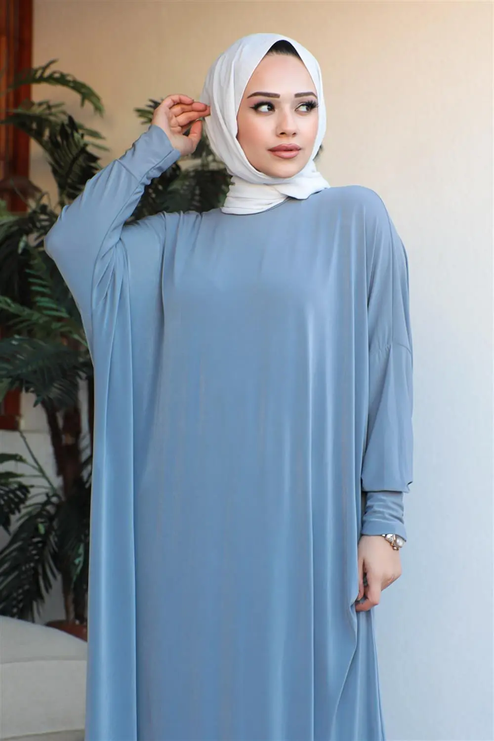 Yarasa Kol Salaş Elbise-detail