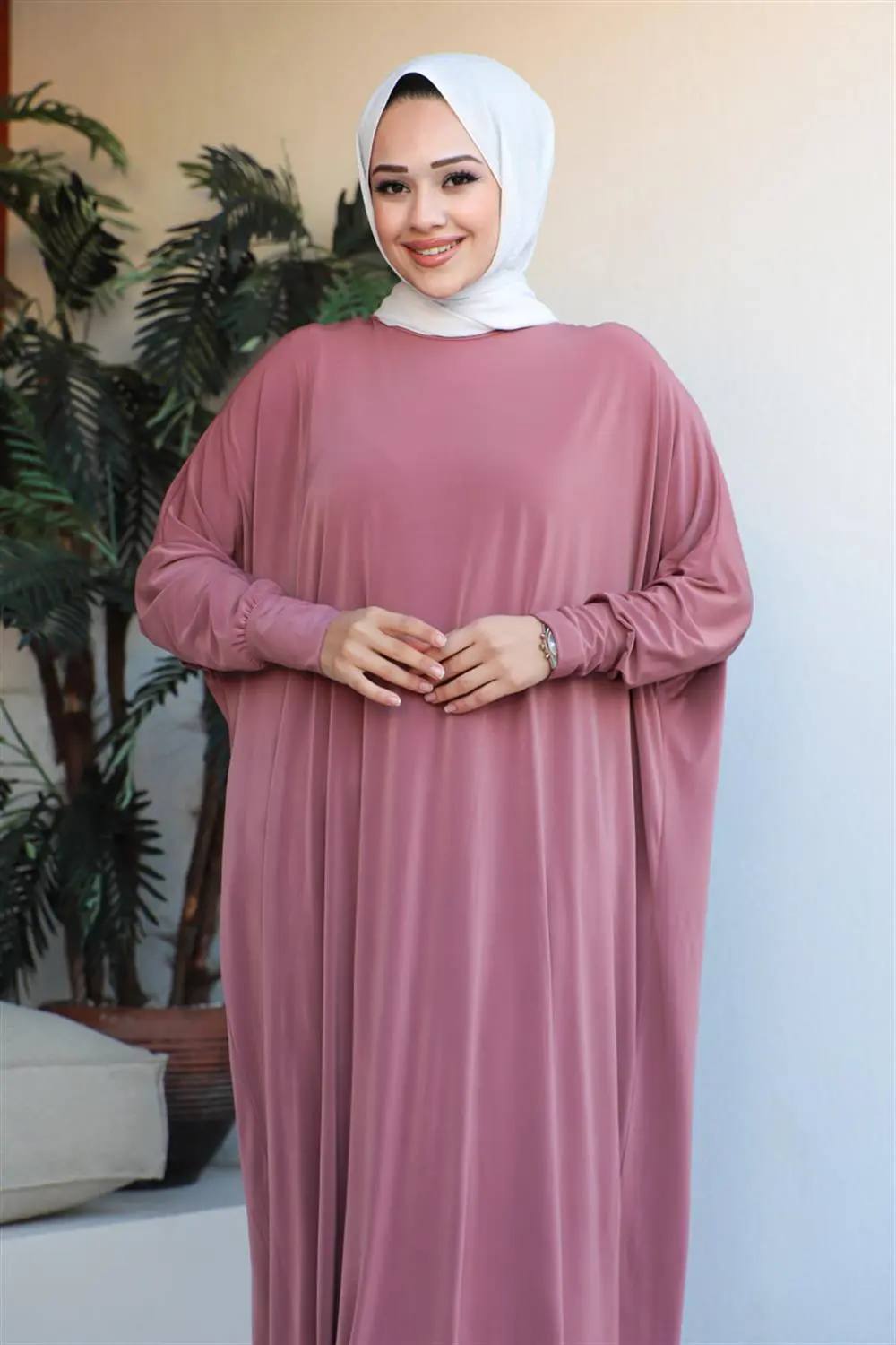 Yarasa Kol Salaş Elbise-detail