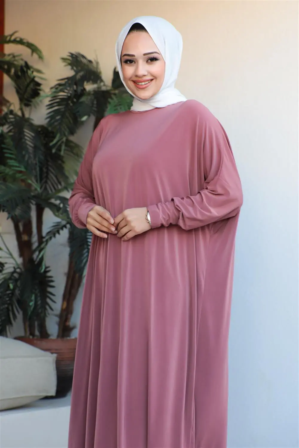 Yarasa Kol Salaş Elbise-detail