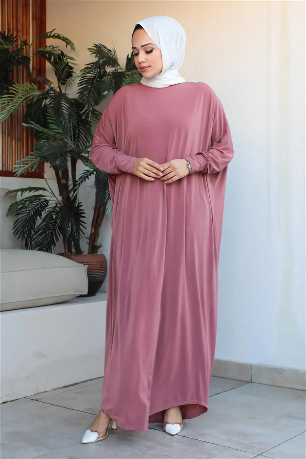 Yarasa Kol Salaş Elbise-detail