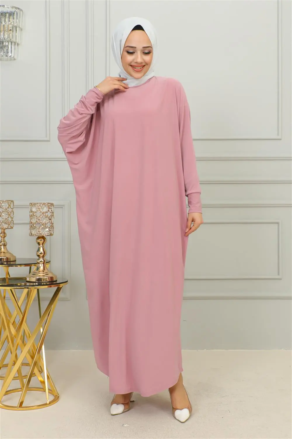 Yarasa Kol Salaş Elbise-detail