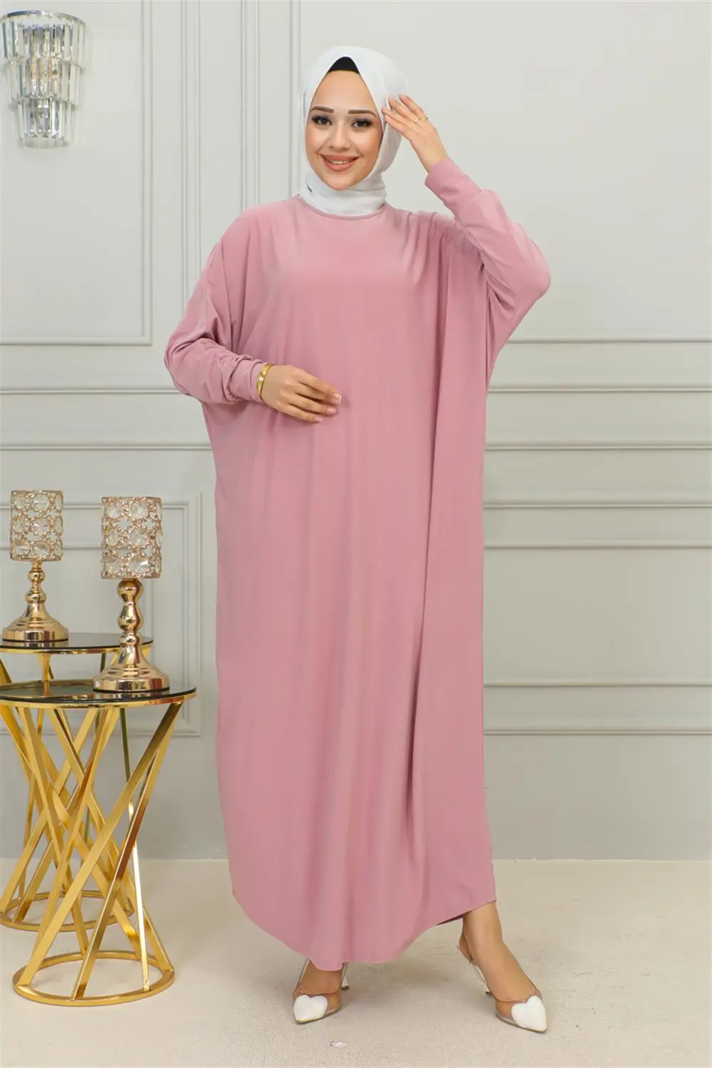 Yarasa Kol Salaş Elbise-detail