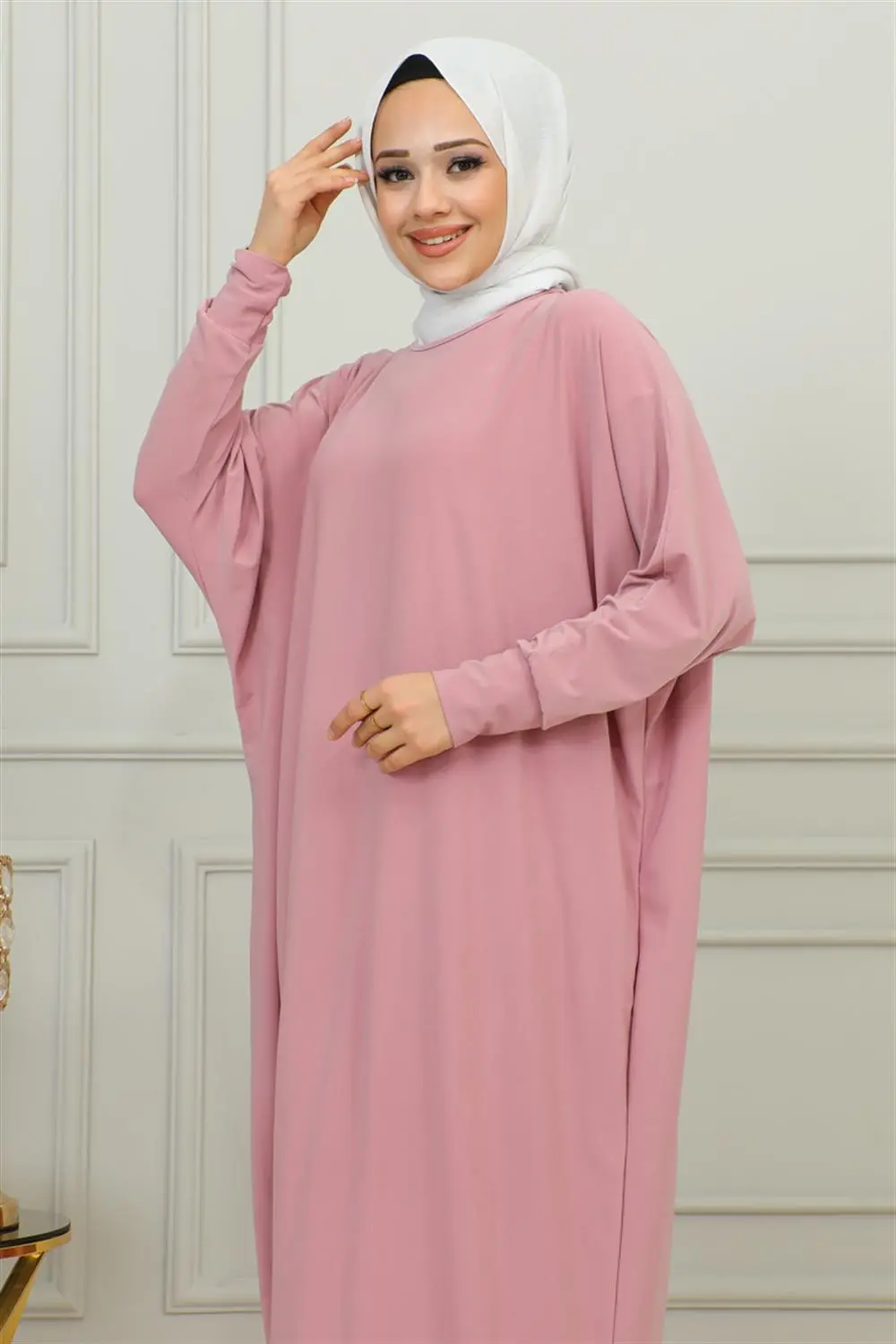 Yarasa Kol Salaş Elbise-detail