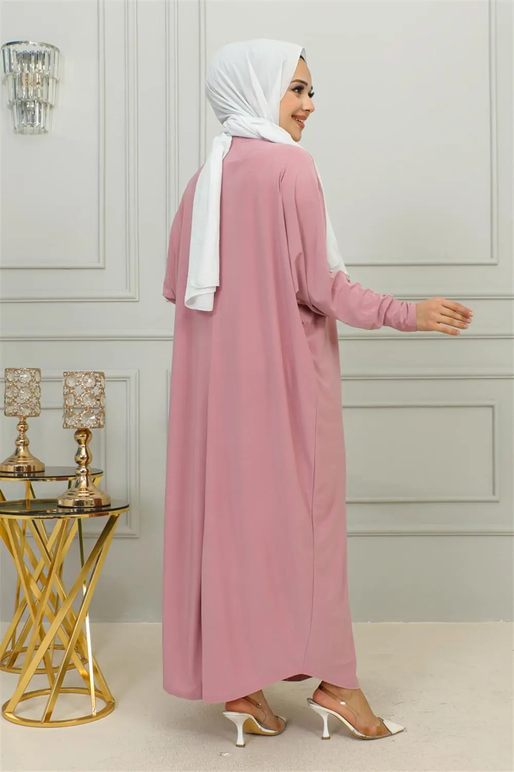 Yarasa Kol Salaş Elbise-detail