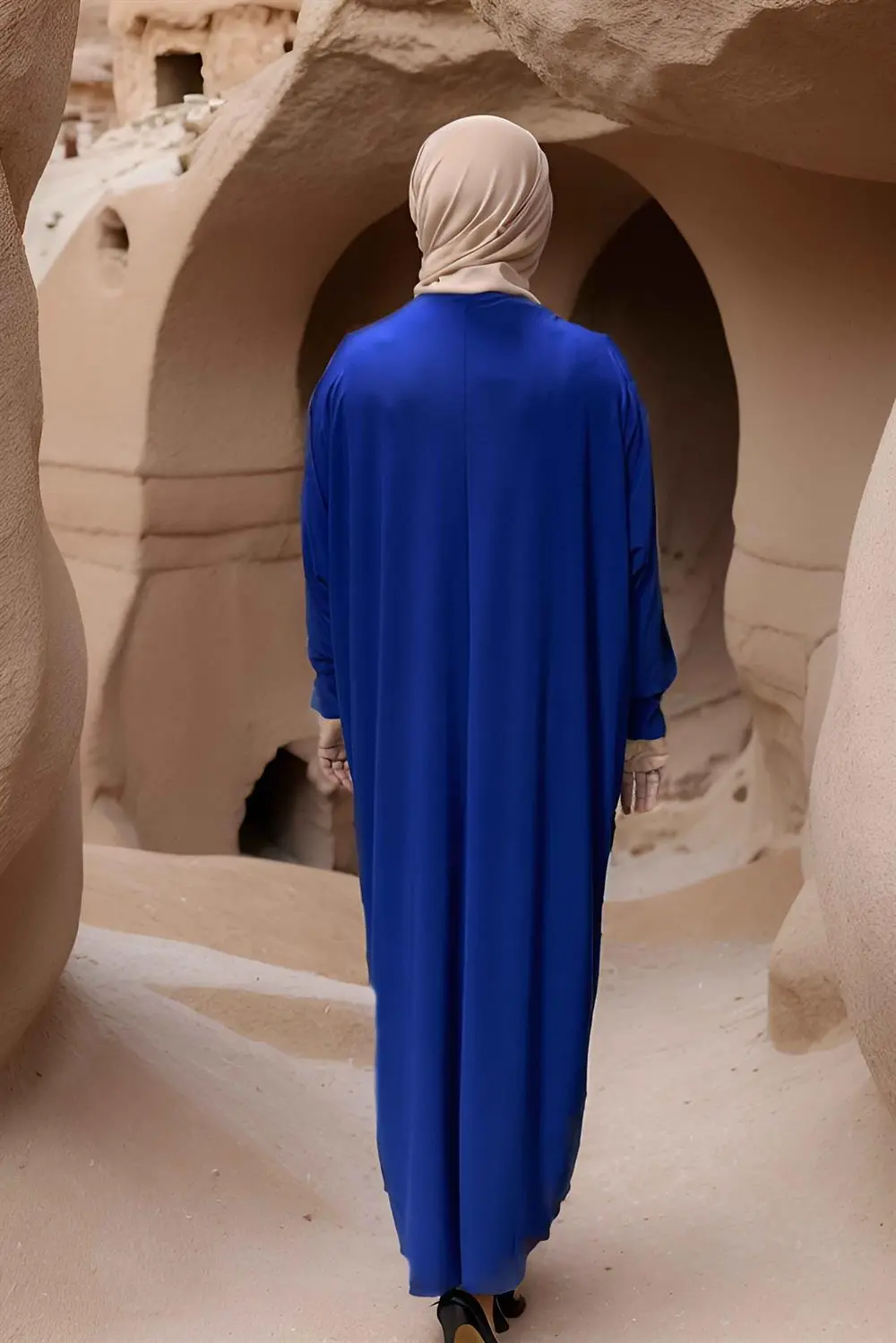 Yarasa Kol Salaş Elbise-detail