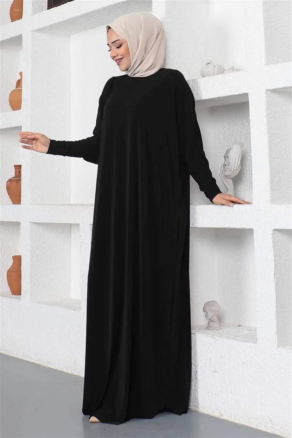 Yarasa Kol Salaş Elbise-detail