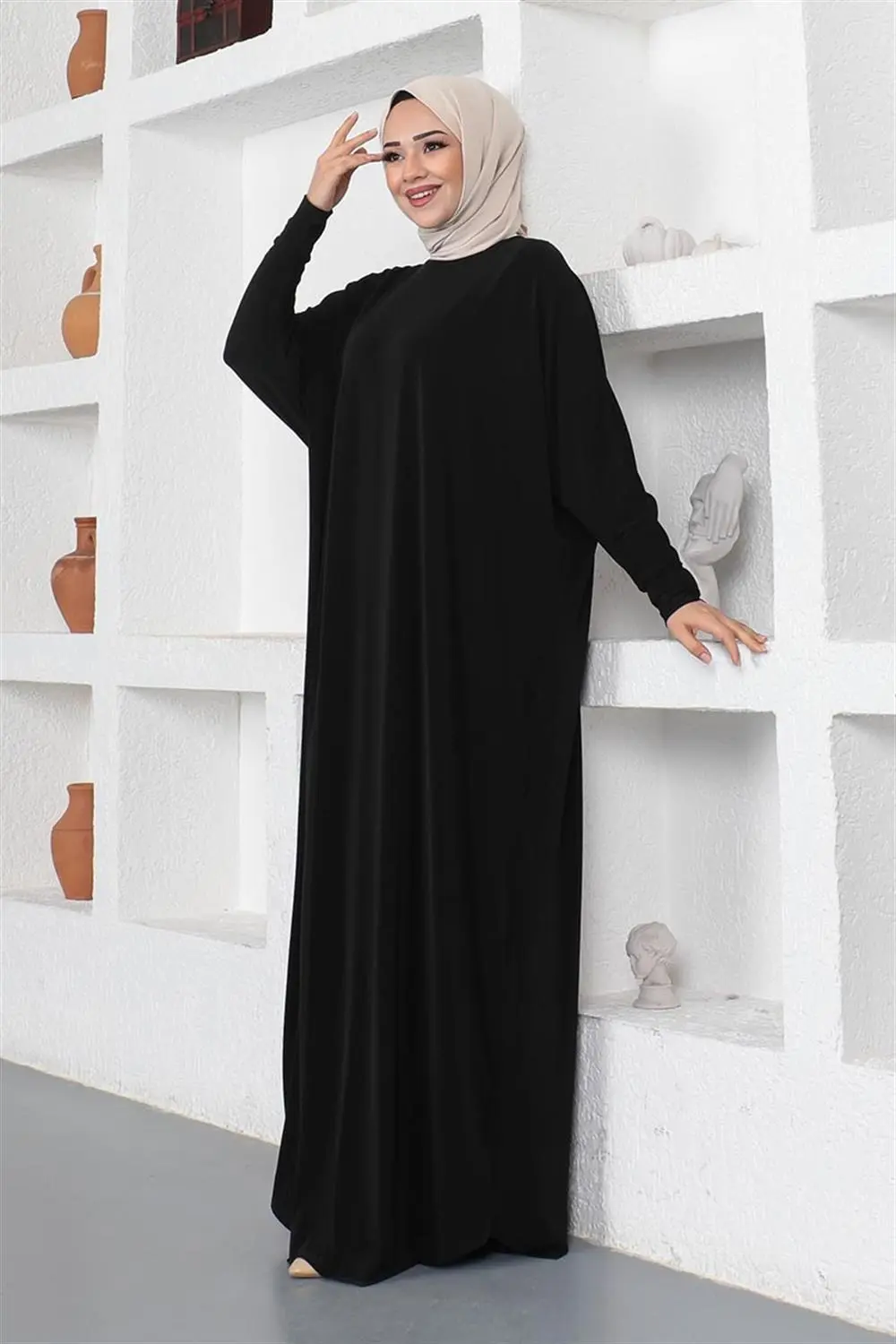 Yarasa Kol Salaş Elbise-detail