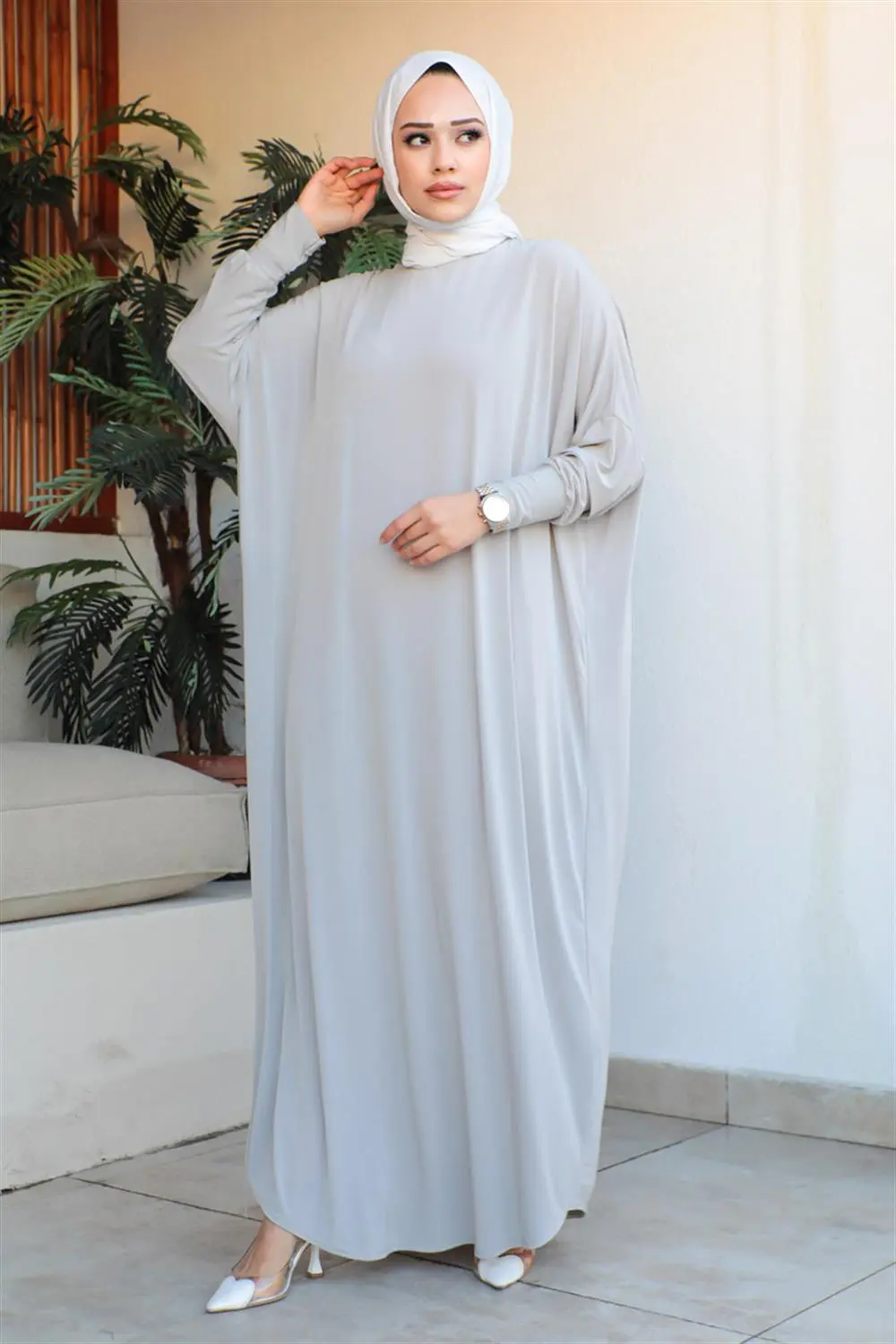 Yarasa Kol Salaş Elbise-detail