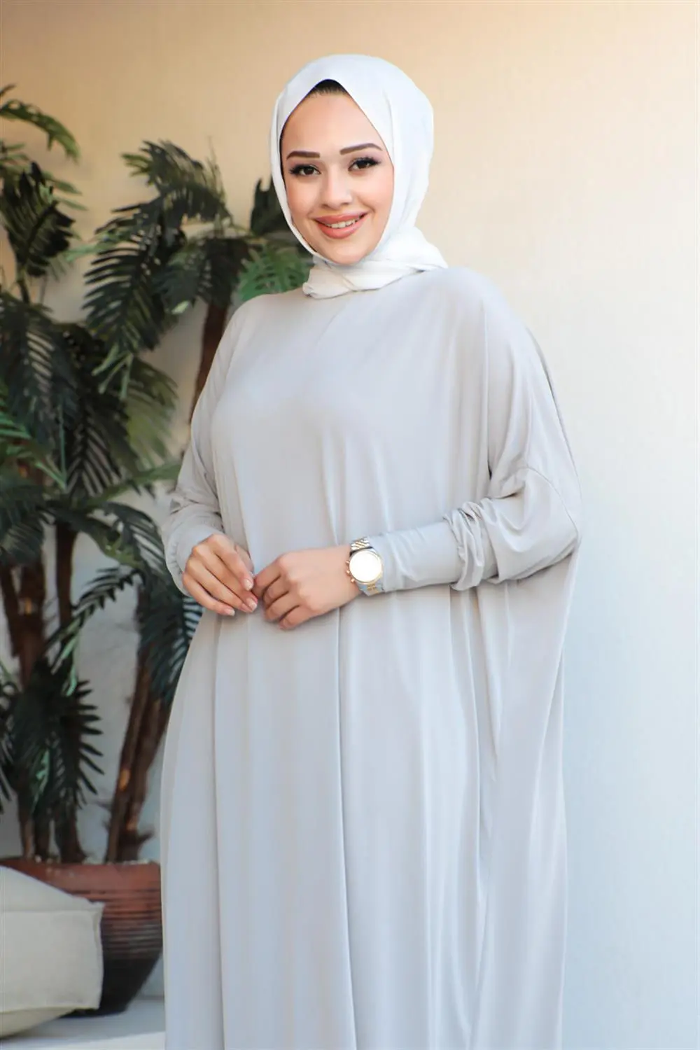 Yarasa Kol Salaş Elbise-detail