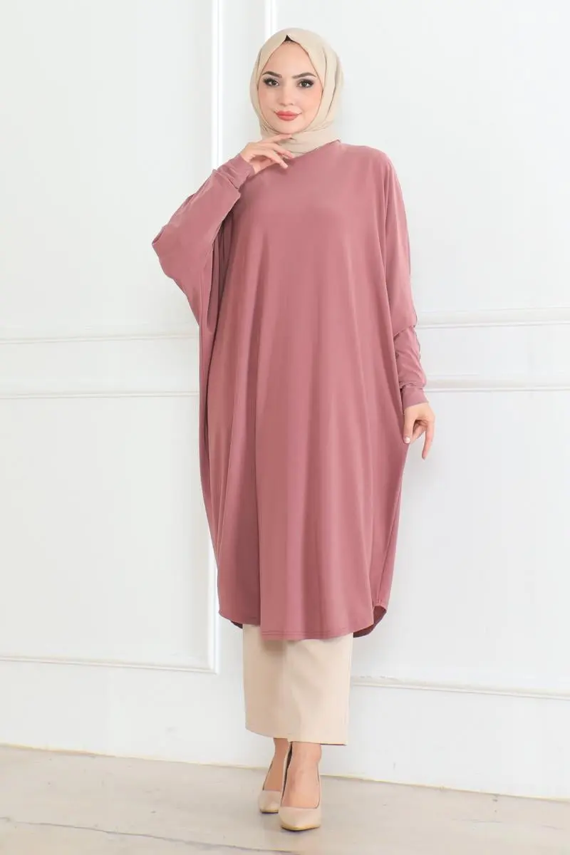 Bat Sleeve Loose Tunic