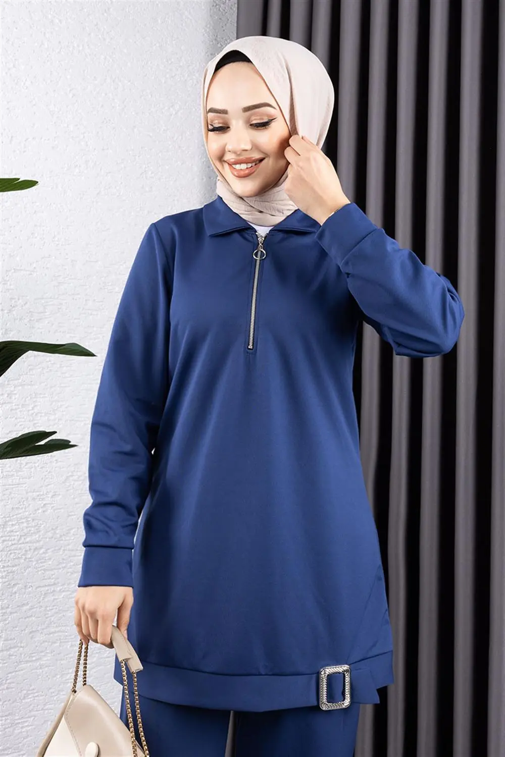 Yarım Fermuarlı Spor Takım-detail