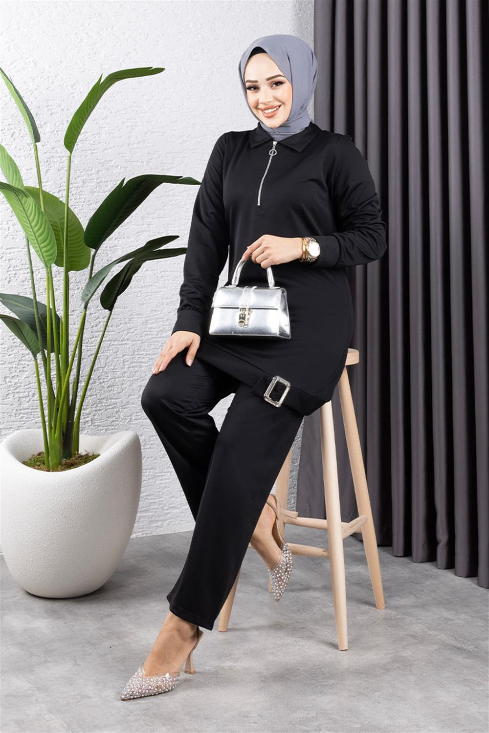 Yarım Fermuarlı Spor Takım