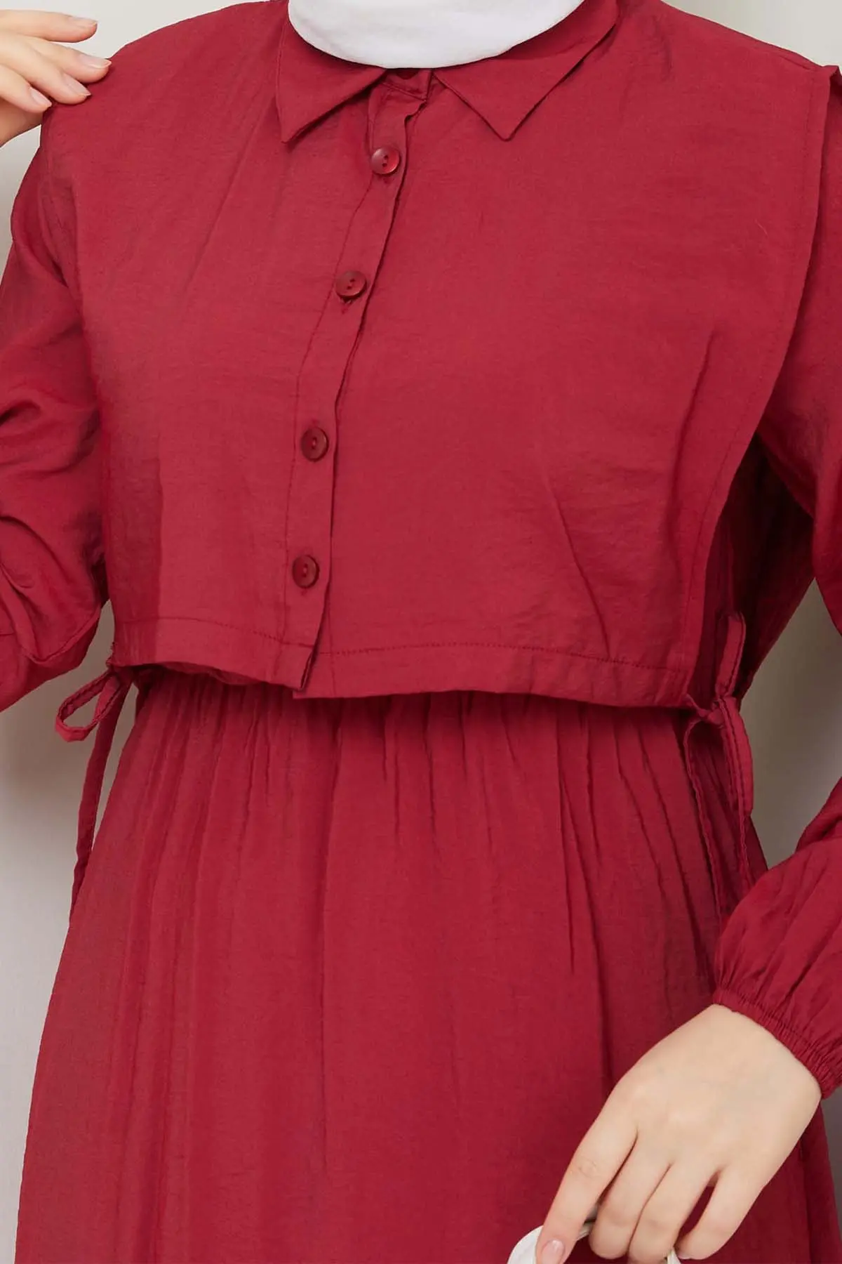 Yelekli Elbise-detail