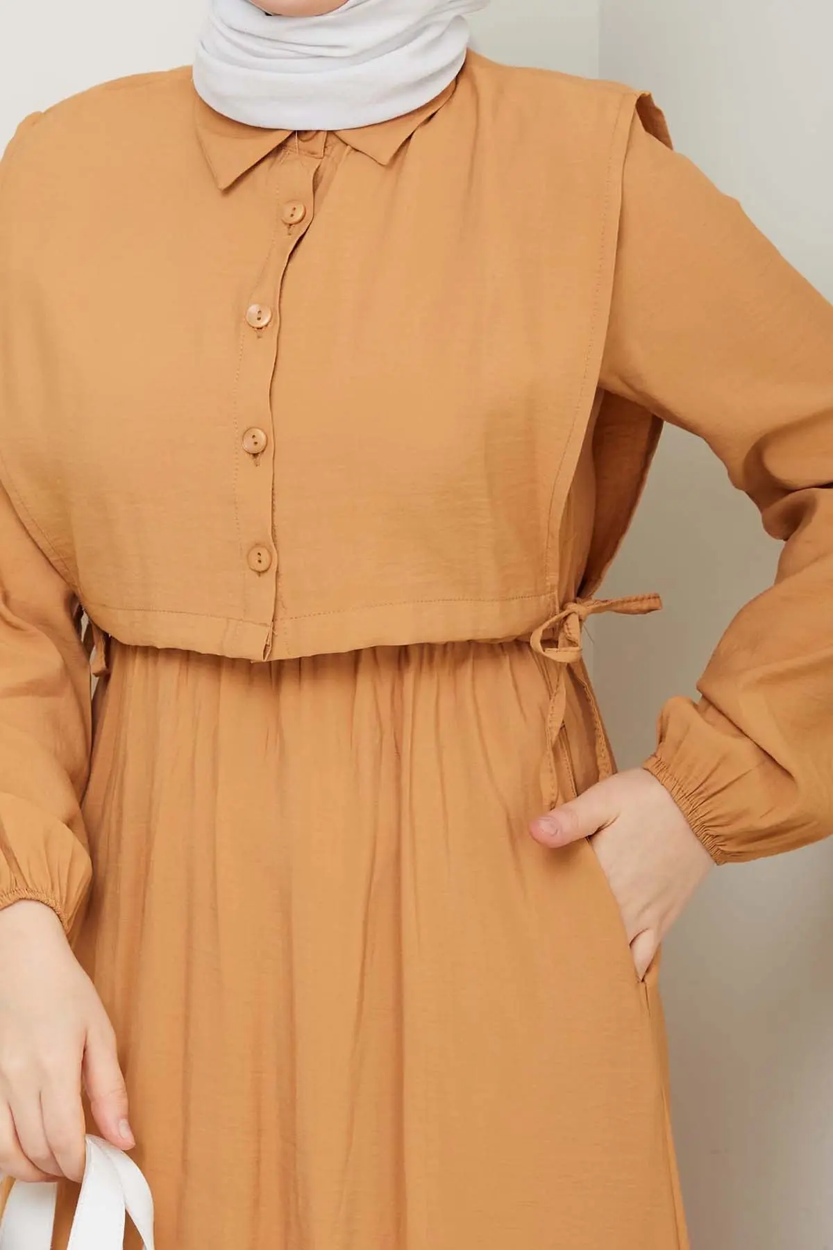 Yelekli Elbise-detail