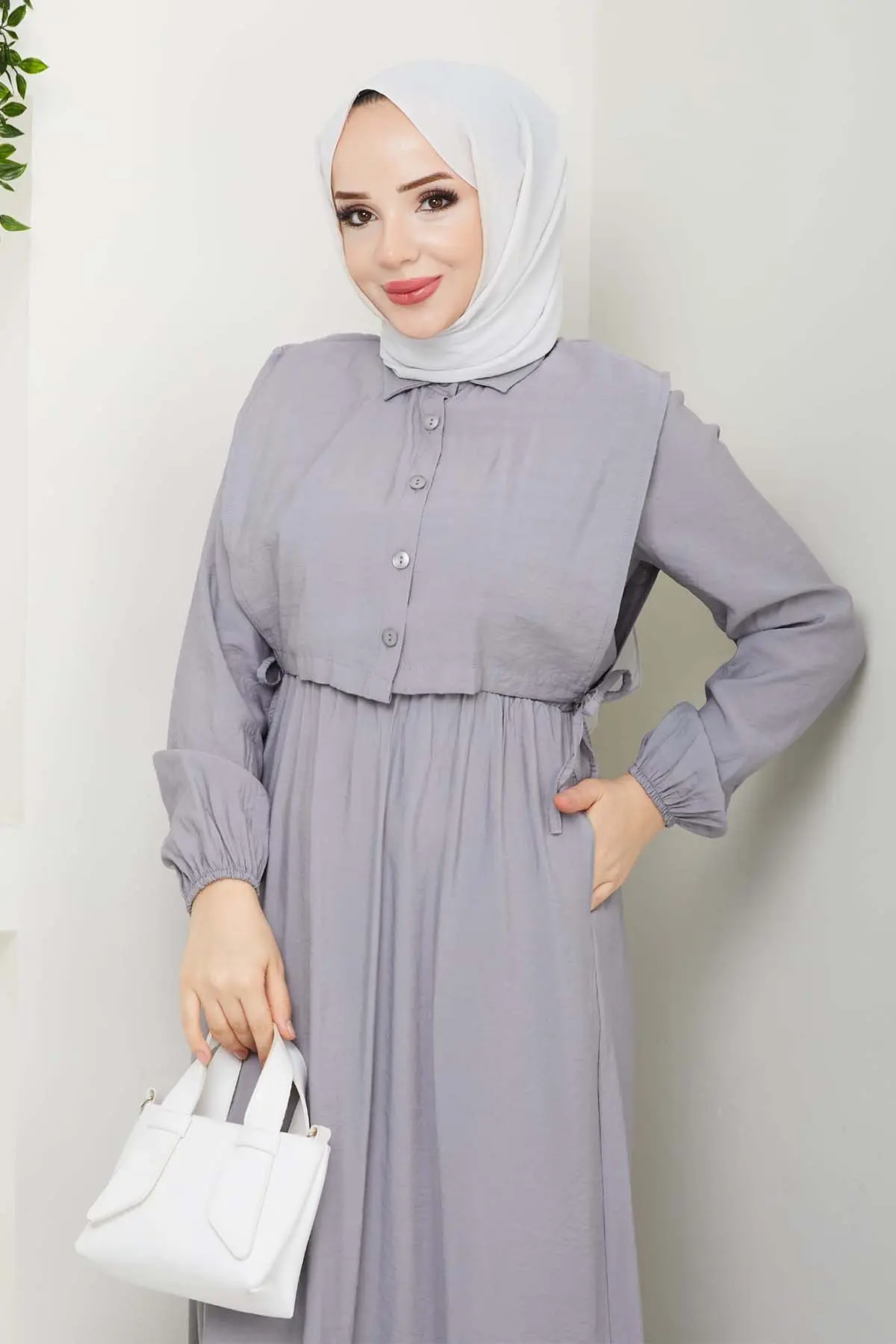 Yelekli Elbise-detail