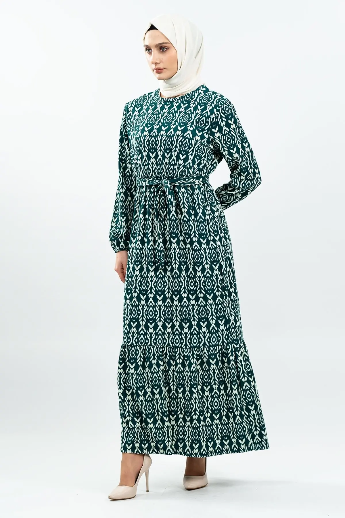 Yeni Sezon Bürümcük Elbise-detail