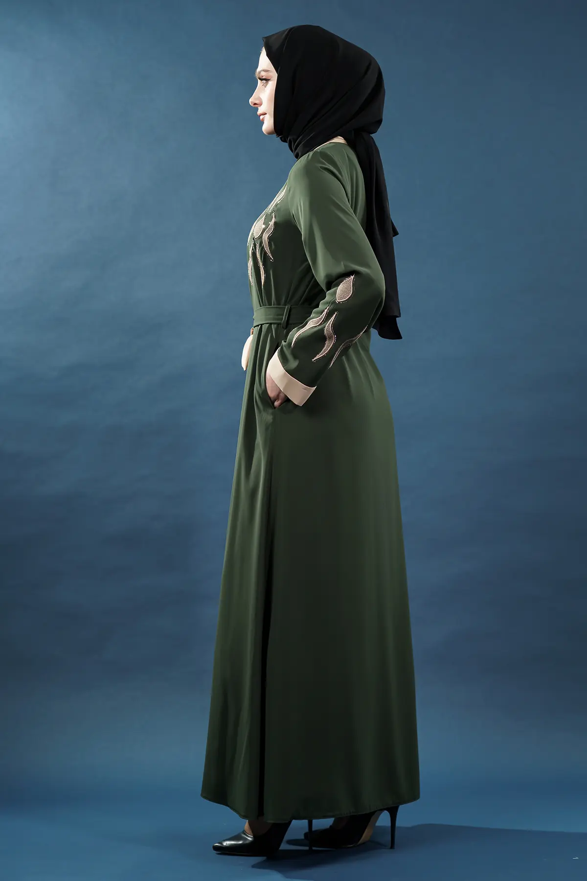 New Season Special Design Abaya-detail