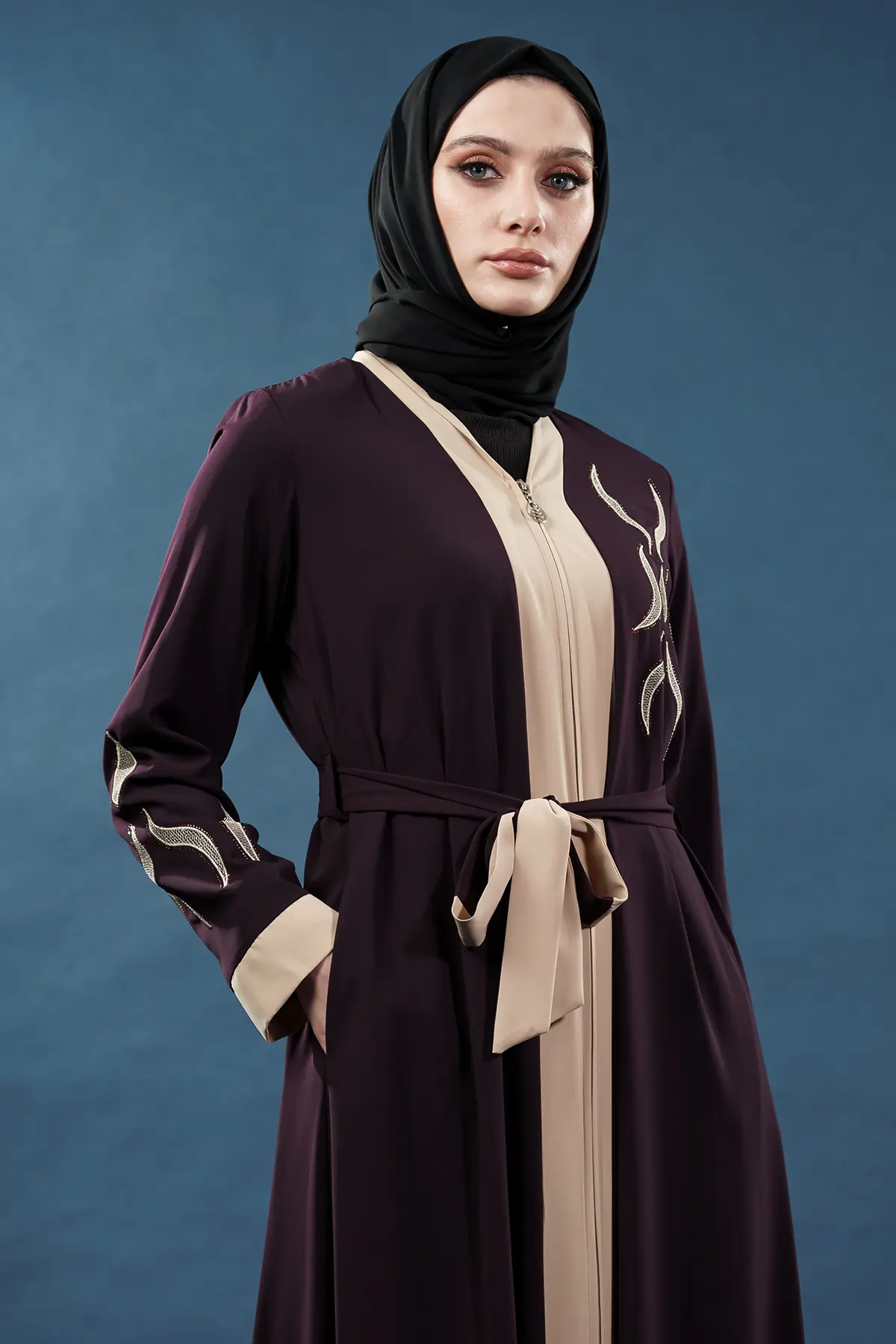New Season Special Design Abaya-detail