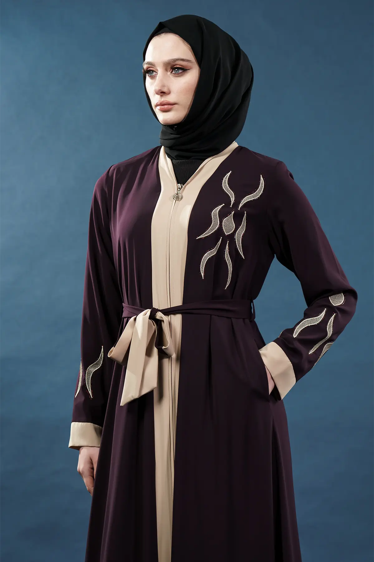 New Season Special Design Abaya-detail