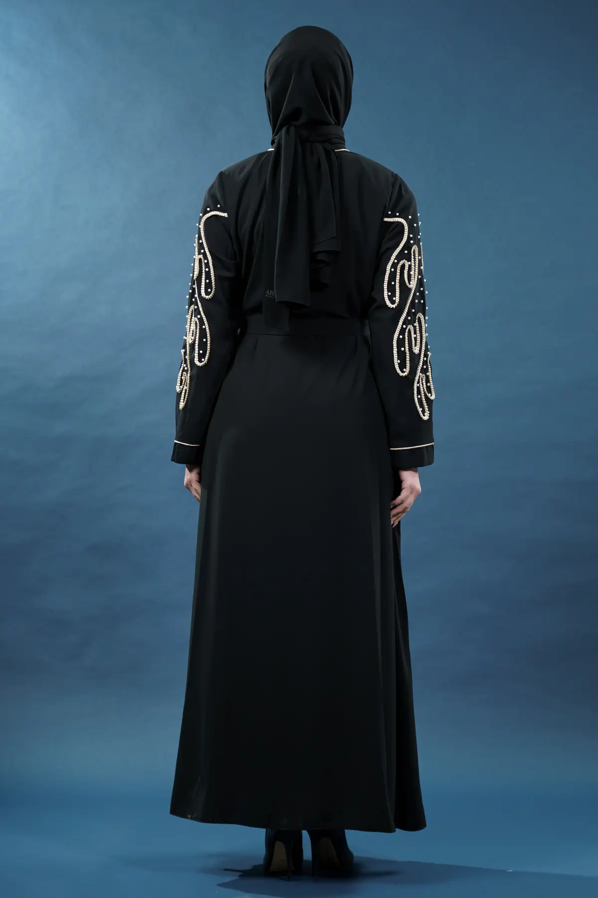 Yeni Sezon Medine Ipeği Tasarım Ferace-detail