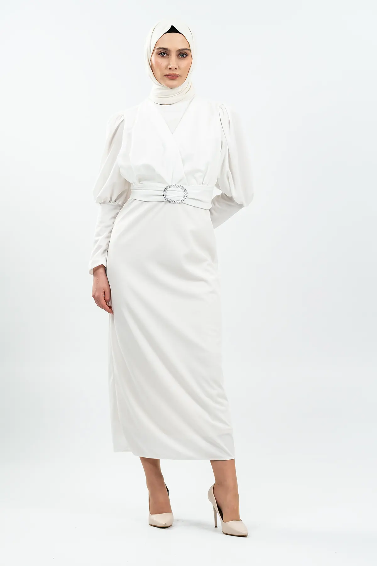 Yeni Sezon Tesettür Elbise-detail