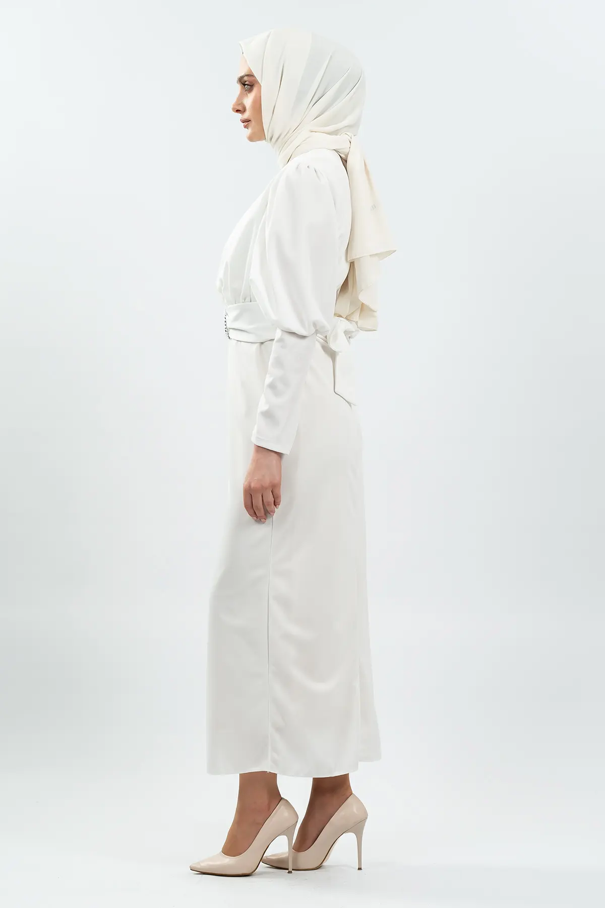 Yeni Sezon Tesettür Elbise-detail