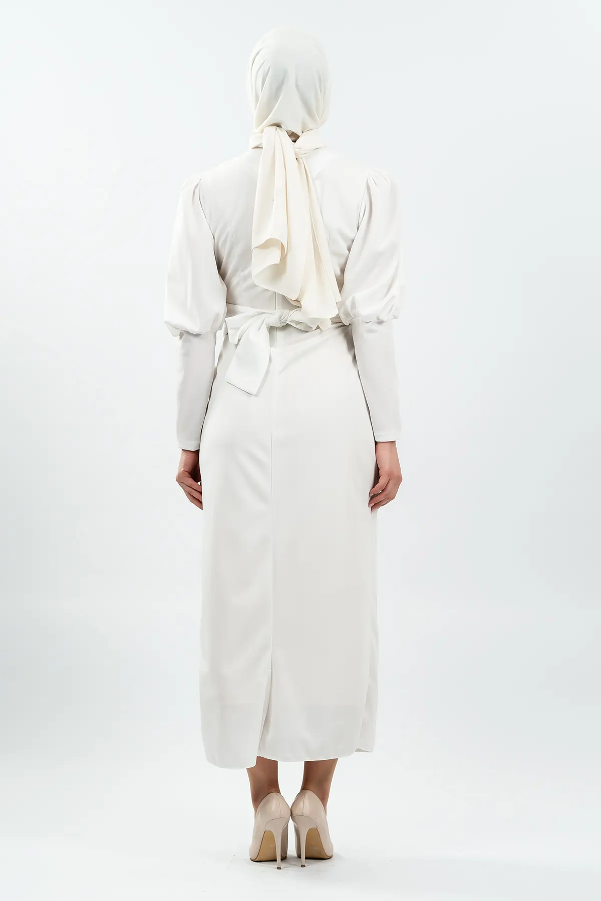 Yeni Sezon Tesettür Elbise-detail