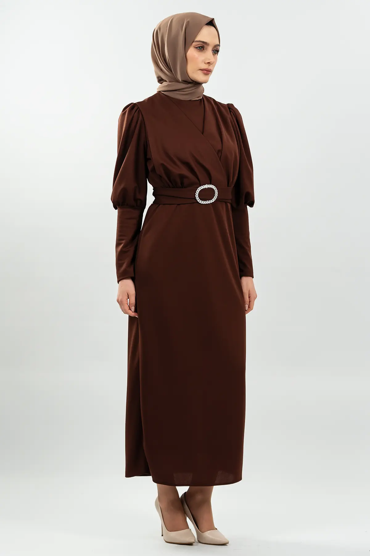 Yeni Sezon Tesettür Elbise-detail