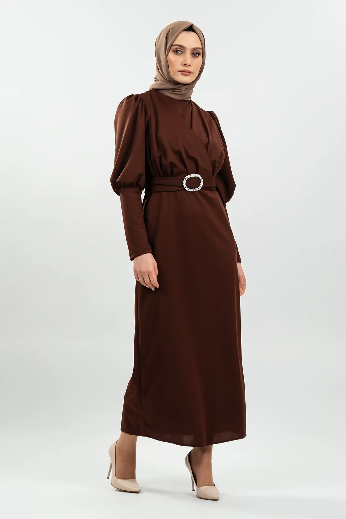 Yeni Sezon Tesettür Elbise-detail