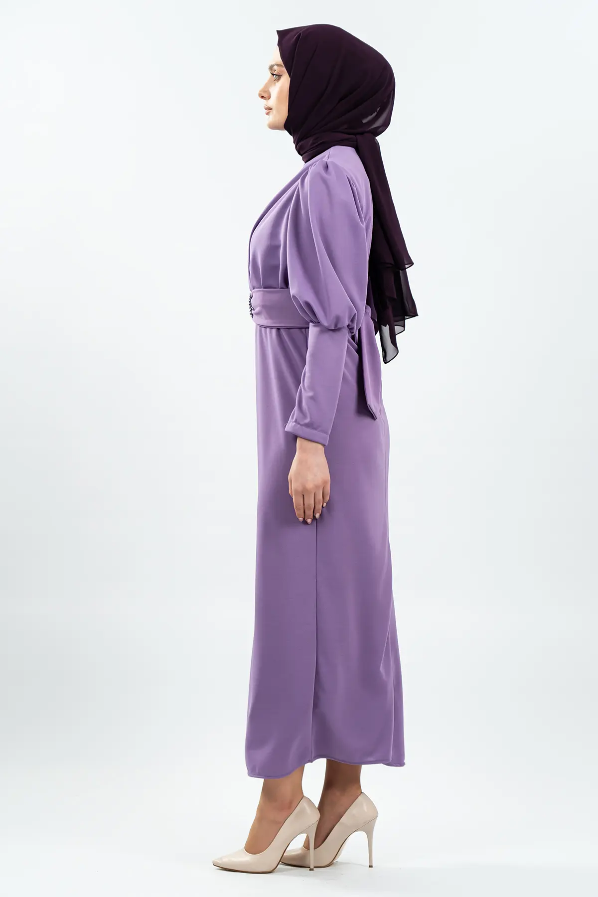 Yeni Sezon Tesettür Elbise-detail