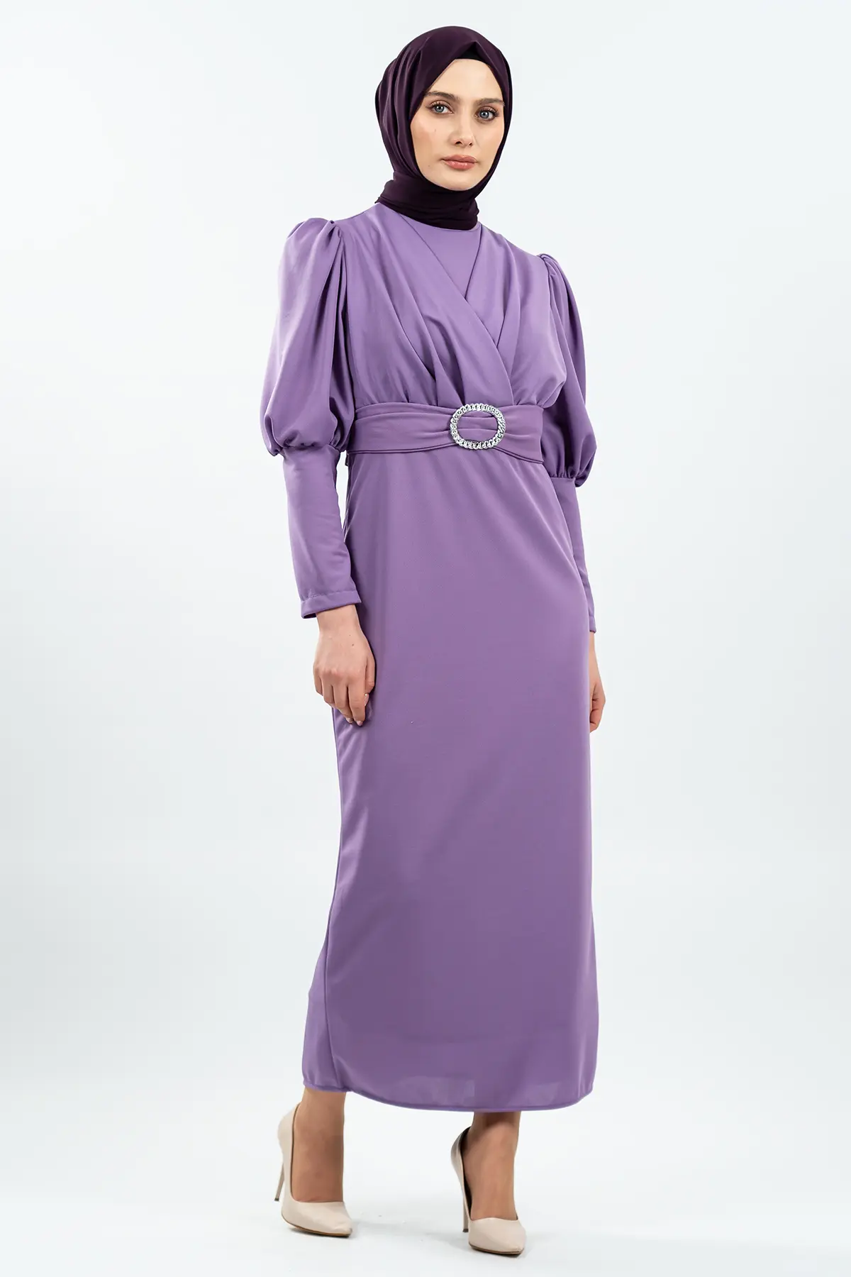 Yeni Sezon Tesettür Elbise-detail