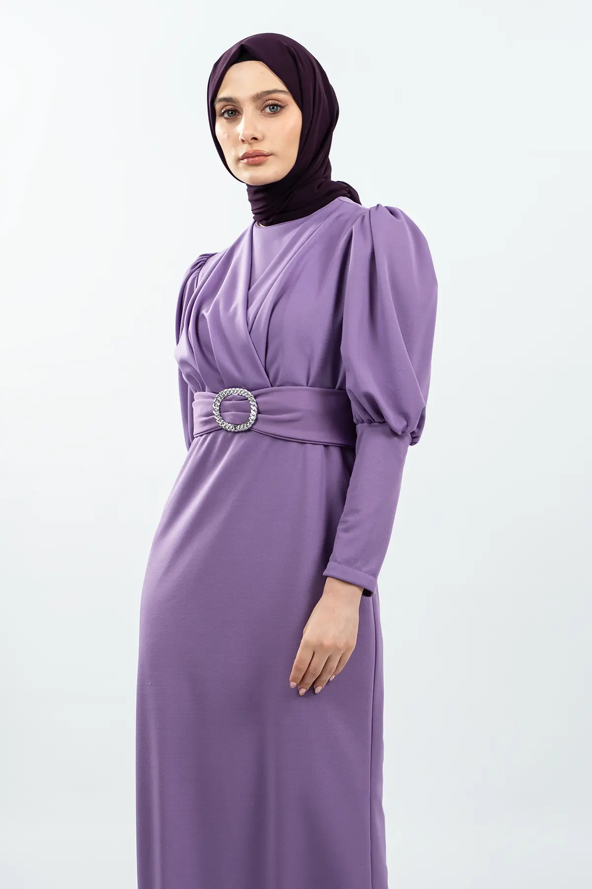 Yeni Sezon Tesettür Elbise-detail